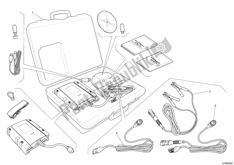 All parts for the Check Intrument Dds of the Ducati Superbike 1199 Panigale S Tricolore USA 2012